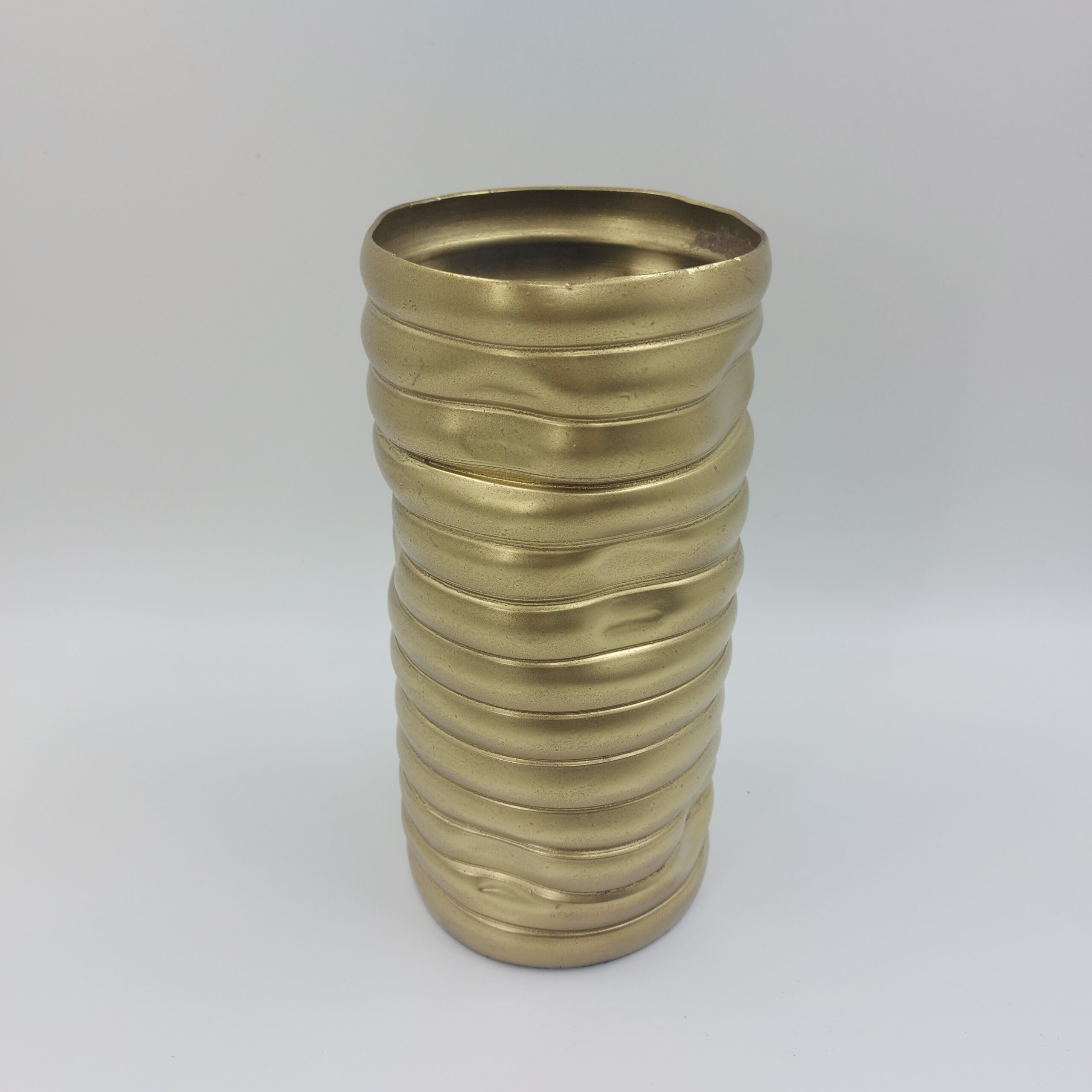 Vase ALU Raw GOLD / 2.Wahl / verschiedene Größen: groß