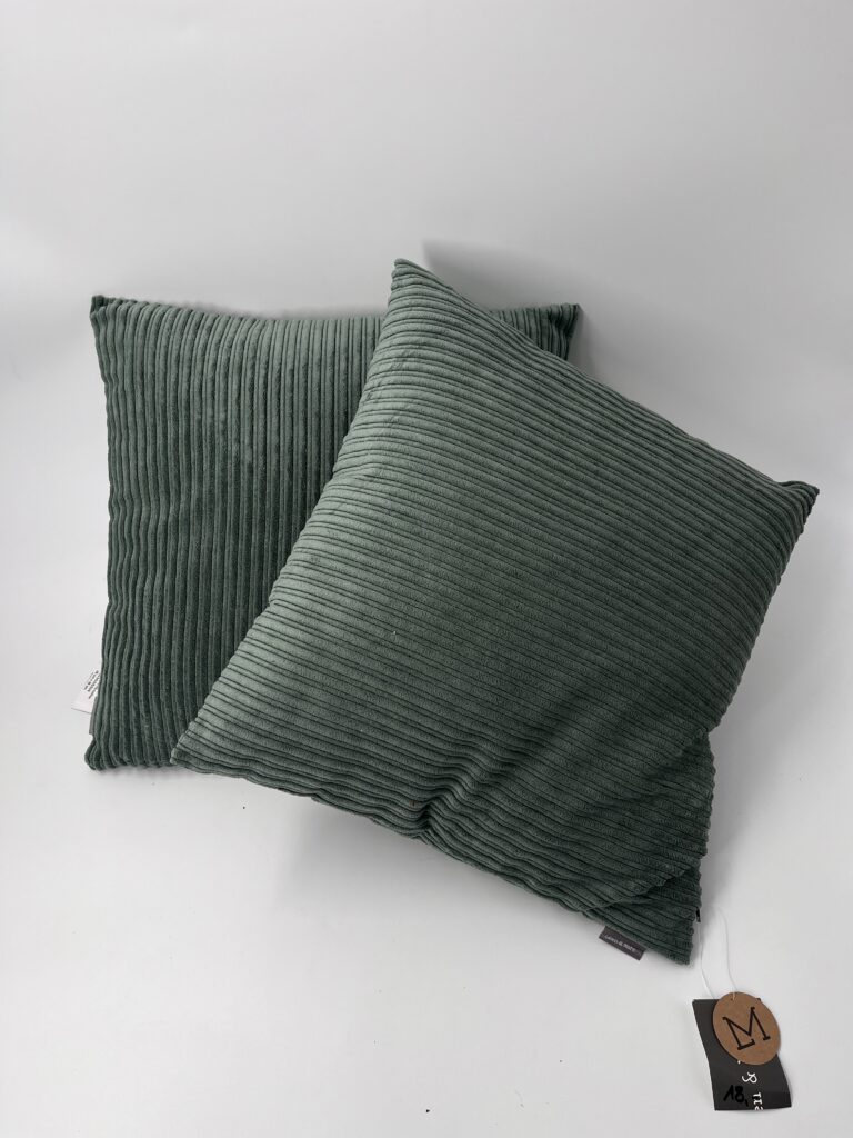 Grün Dekorative Kissen für Wohnzimmer, Couch, Bett, Sofa / Maße: 40cm x 40cm