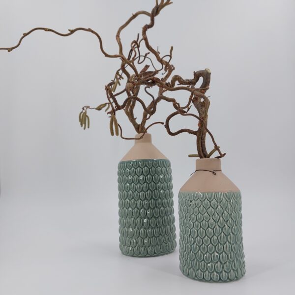 Vase / mintfarbig